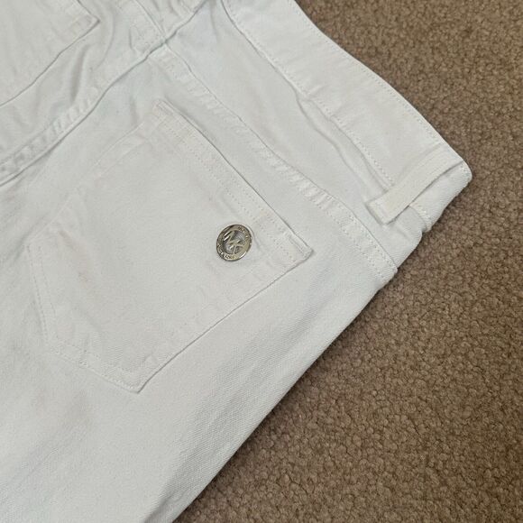 Michael Kors Skinny Ankle Denim Jeans White Women’s Size 6 - Picture 5 of 6